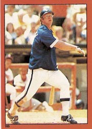 1982 Topps Baseball Stickers     165     Greg Luzinski